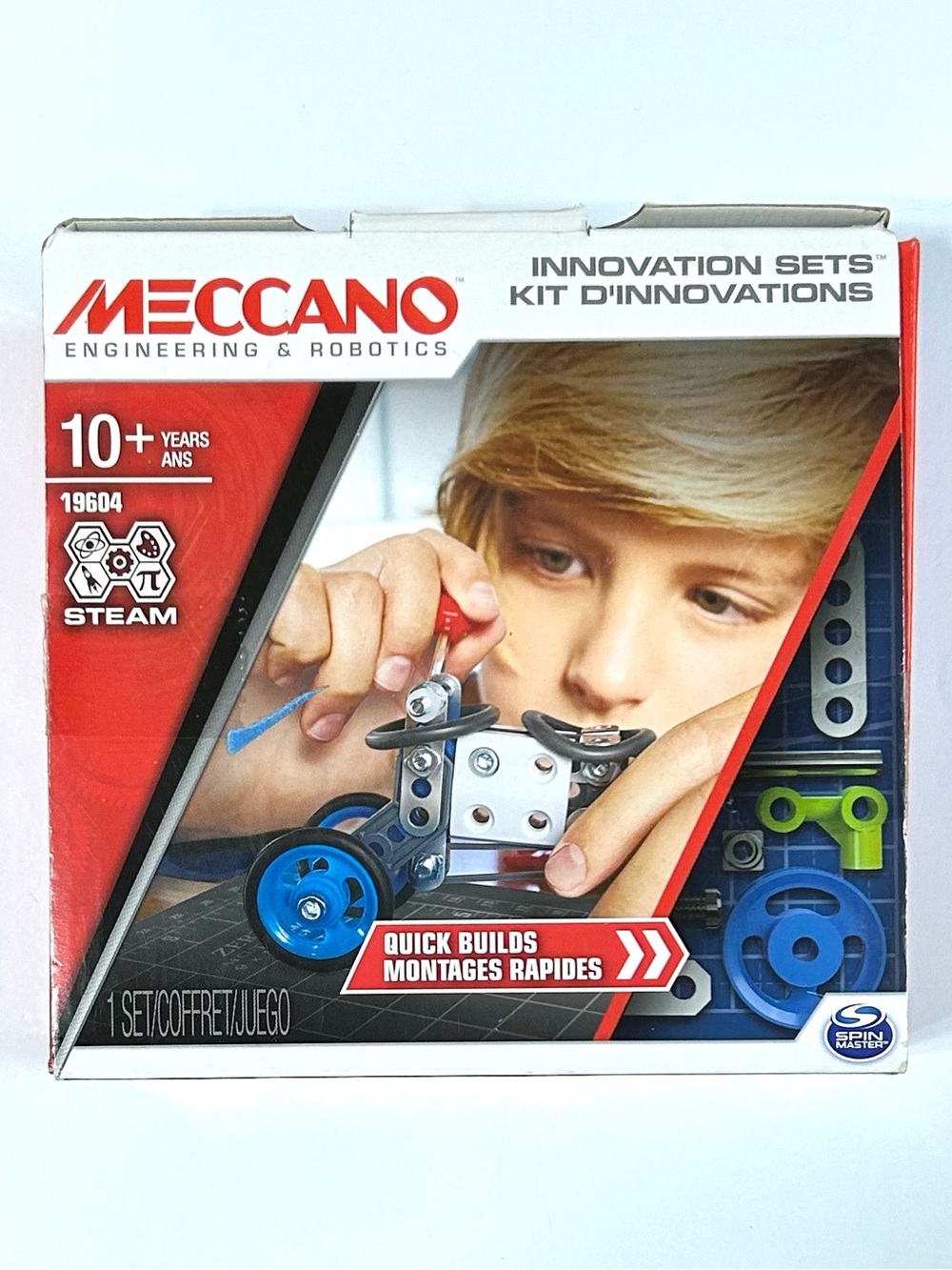 Meccano Engineering & Robotics Innovationo Set Quick Builds #19604